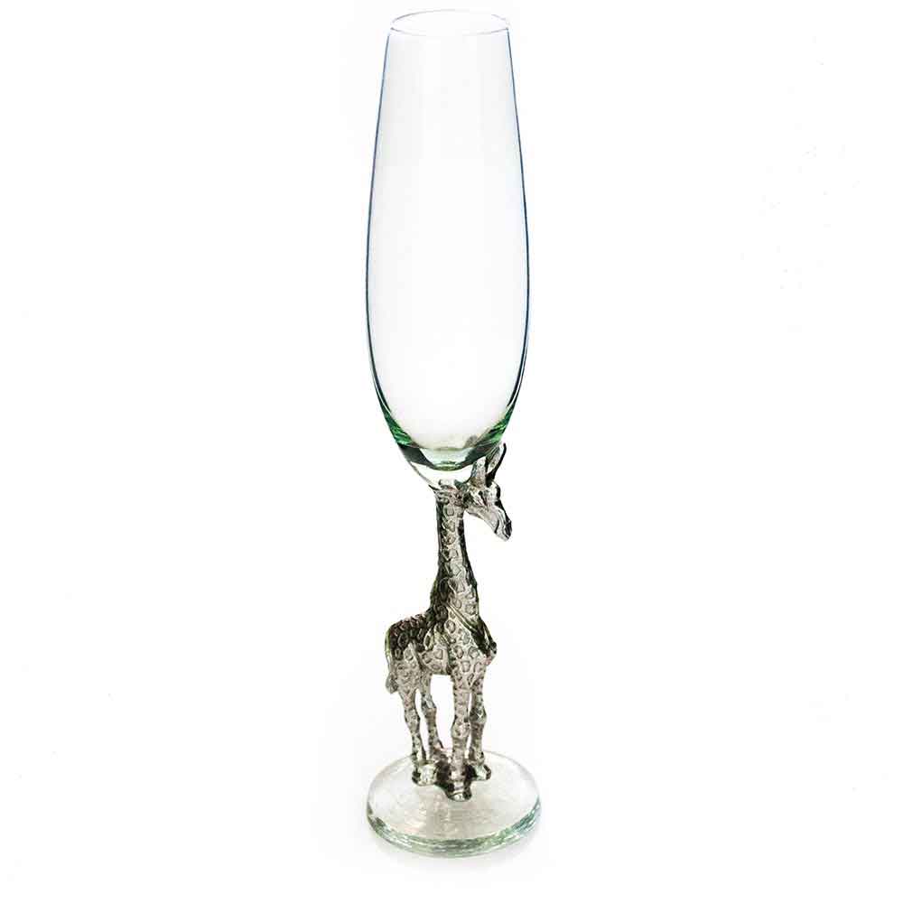 Bremers Champagne Pewter Giraffe