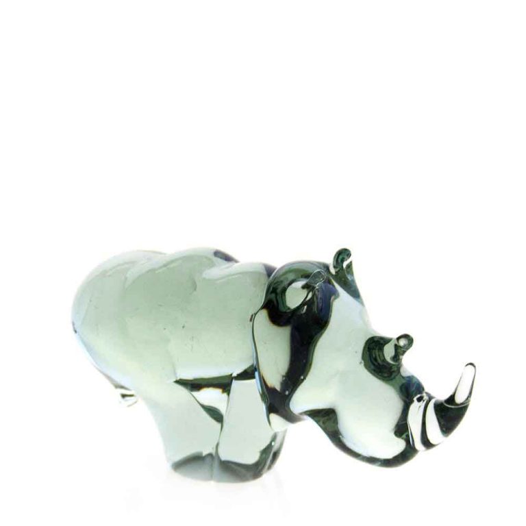 01-CH Elephant Candle Holder - Ngwenya Glass