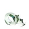 Mini Rhino Glass Napkin ring