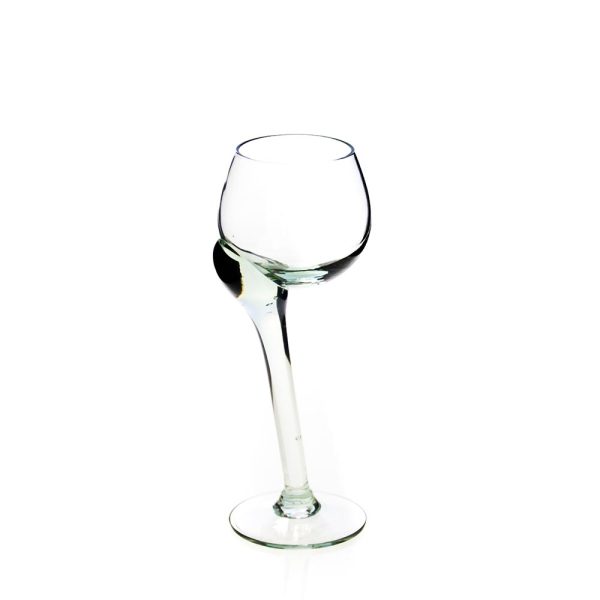 Crooked sherry glass